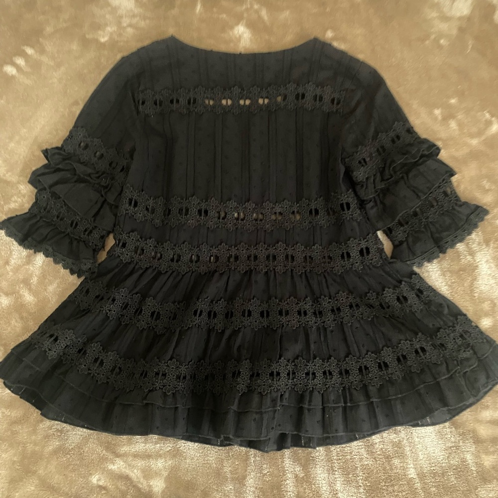 Juniper Blu Black Bohemian Style Dress - Picture 3 of 3